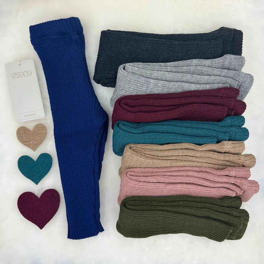 OUTLET DISANA Organic Merino Wool Leggings for Kids