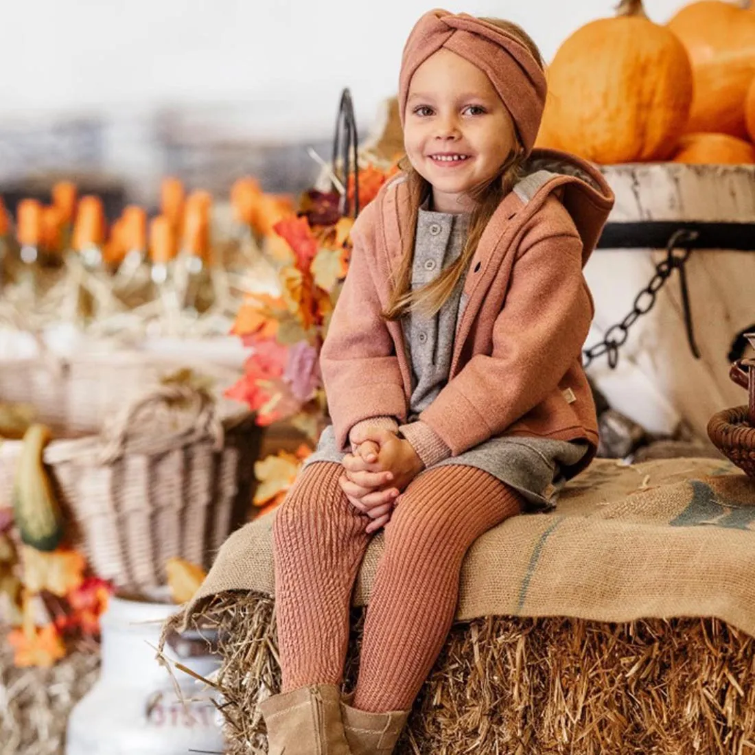 OUTLET DISANA Organic Merino Wool Leggings for Kids