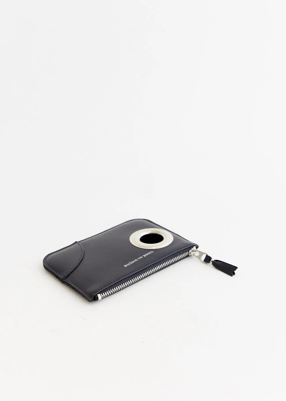 SA8100SE Silver Eyelet Wallet