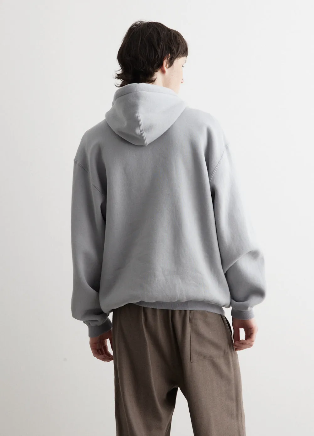 Smooth Soft Sweat Pullover Parka
