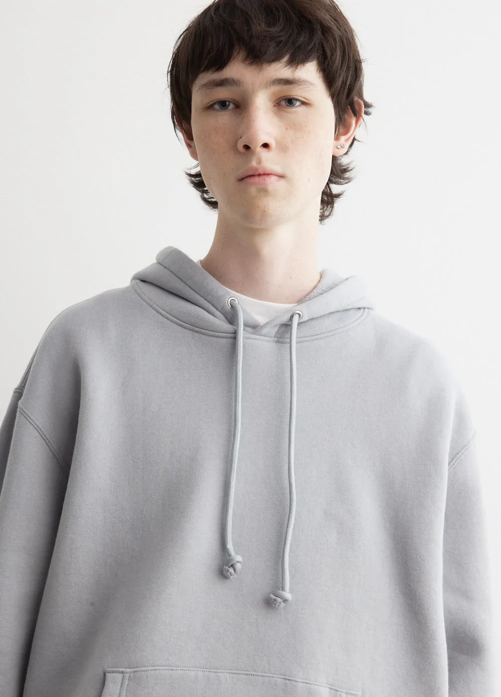 Smooth Soft Sweat Pullover Parka