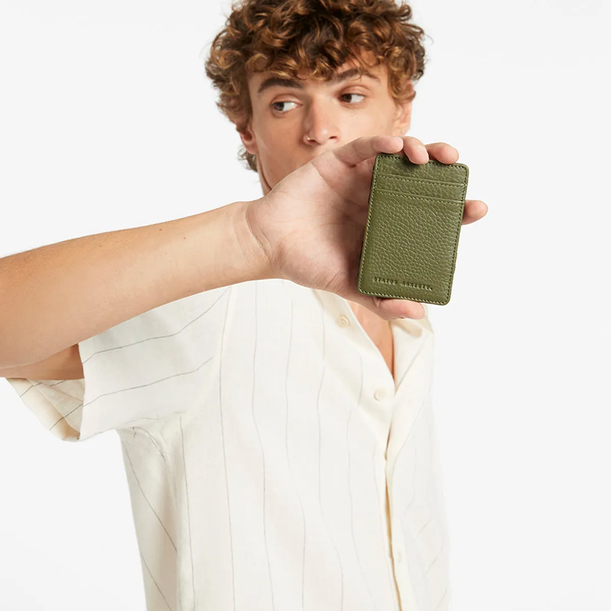 STATUS ANXIETY Flip Wallet khaki