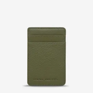 STATUS ANXIETY Flip Wallet khaki