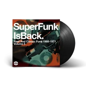 SuperFunk Vol. 5 - SuperFunk Is Back: Rare And Classic Funk 1968-1977 / Various 2xLP Vinyl