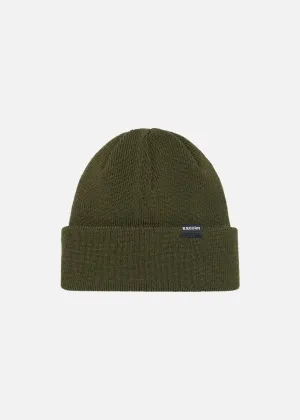 TAB BEANIE OLIVE